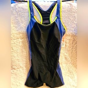 NWT MYCHARMO One-piece  swimsuit Unitard, Size Medium